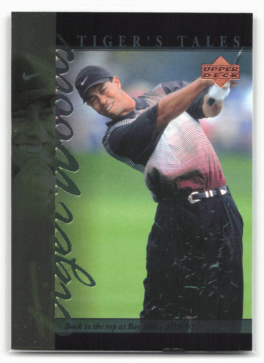 2001 Upper Deck #TT23 Tiger Woods Tiger's Tales 21201
