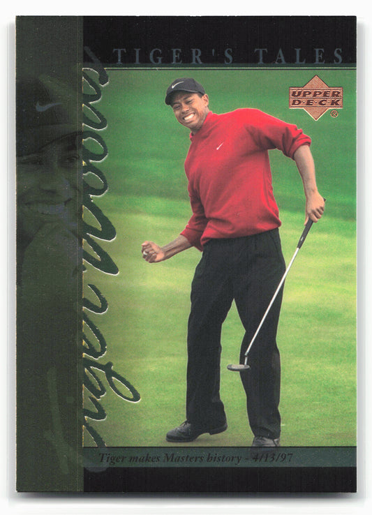 2001 Upper Deck #TT15 Tiger Woods Tiger's Tales