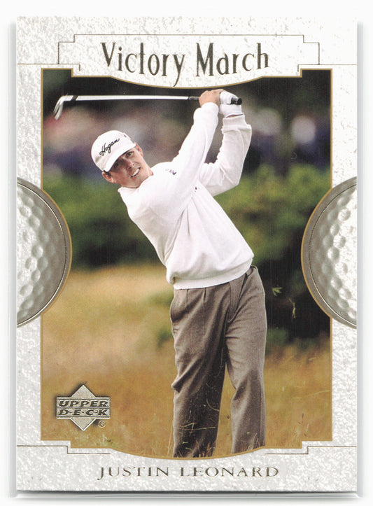 2001 Upper Deck #164 Justin Leonard