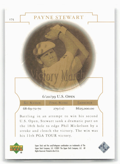 2001 Upper Deck #175 Payne Stewart
