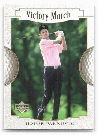 2001 Upper Deck #153 Jesper Parnevik 21220