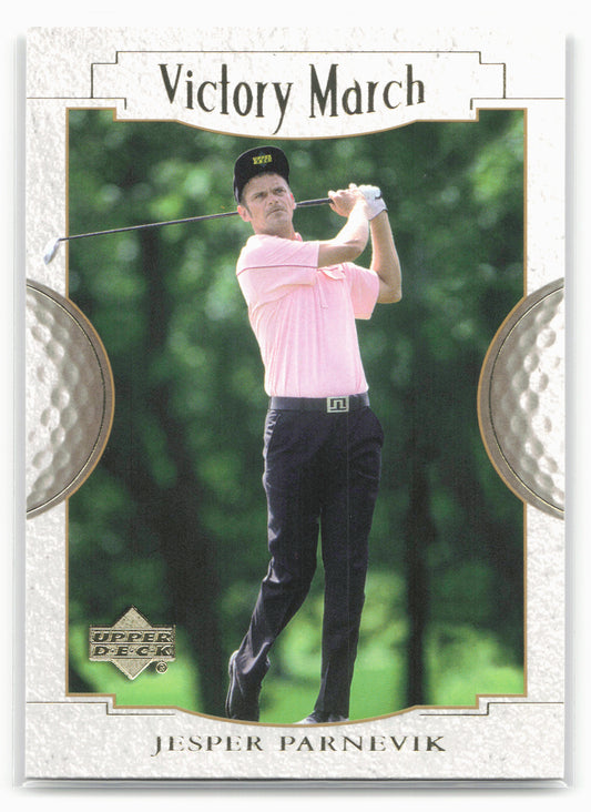 2001 Upper Deck #153 Jesper Parnevik 21220