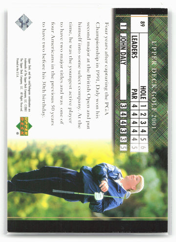 
2001 Upper Deck #89 John Daly