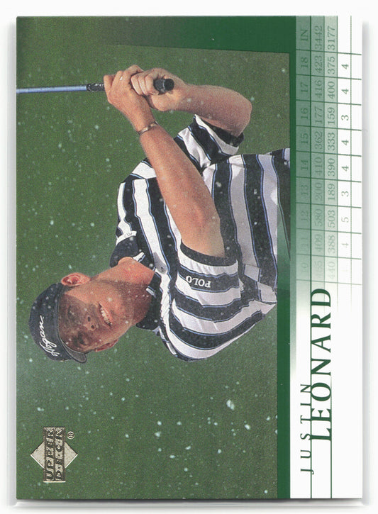 2001 Upper Deck #16 Justin Leonard