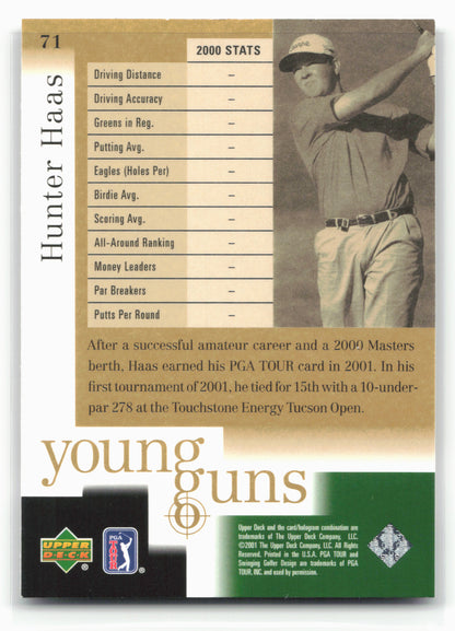 2001 Upper Deck #71 Hunter Haas