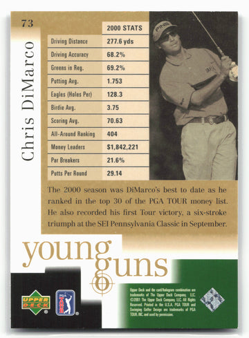 
2001 Upper Deck #73 Chris DiMarco