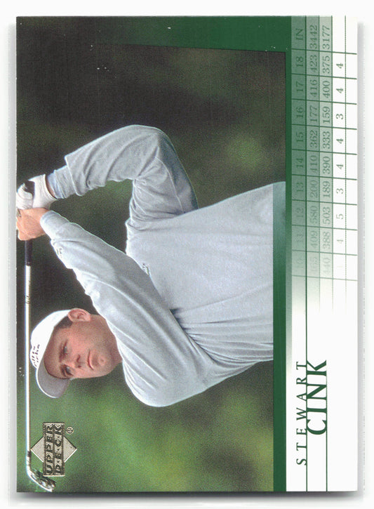 2001 Upper Deck #31 Stewart Cink 21255