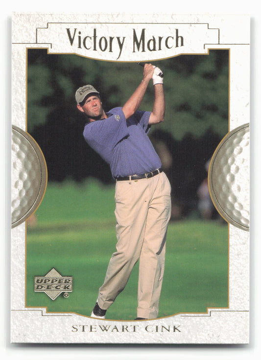 2001 Upper Deck #158 Stewart Cink 21270