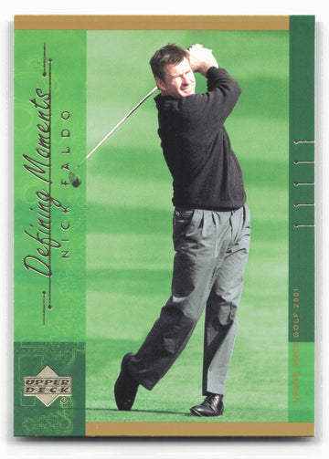 
2001 Upper Deck #128 Nick Faldo