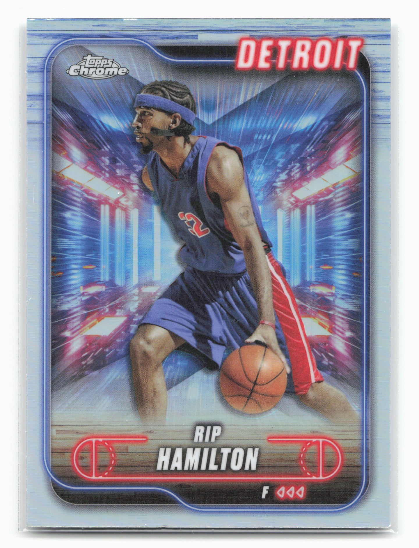 2024-25 Topps Chrome #65 Rip Hamilton Refractor
