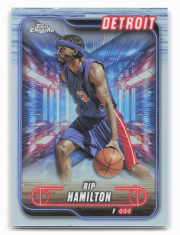 2024-25 Topps Chrome #65 Rip Hamilton Refractor