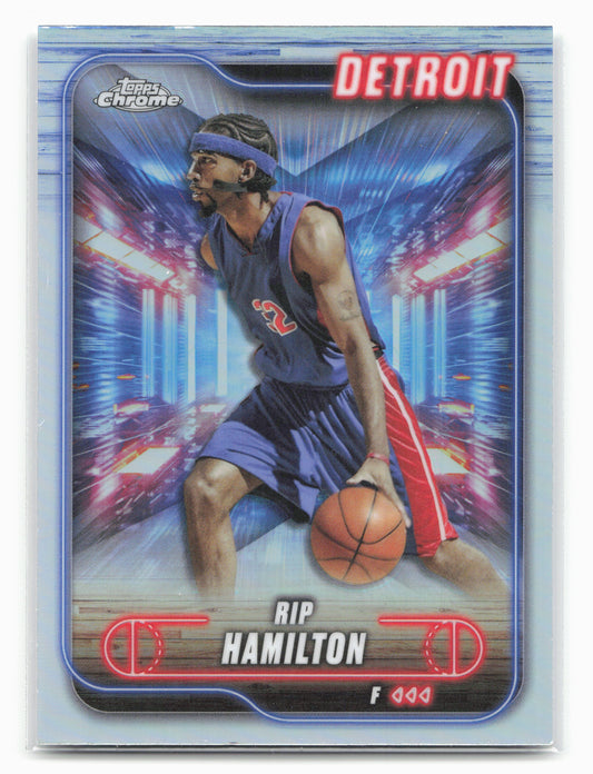 2024-25 Topps Chrome #65 Rip Hamilton Refractor