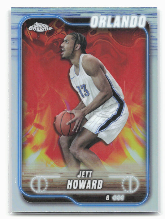 2024-25 Topps Chrome #1 Jett Howard Refractor