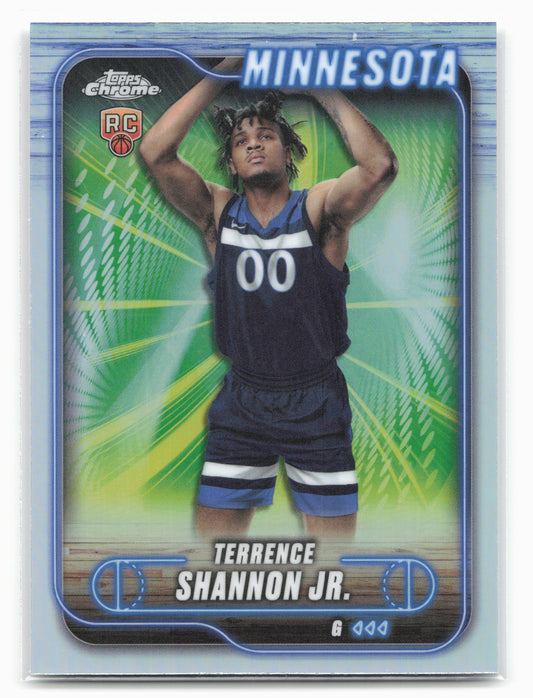 2024-25 Topps Chrome #105 Terrence Shannon Jr. Refractor