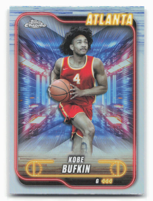 2024-25 Topps Chrome #29 Kobe Bufkin Refractor
