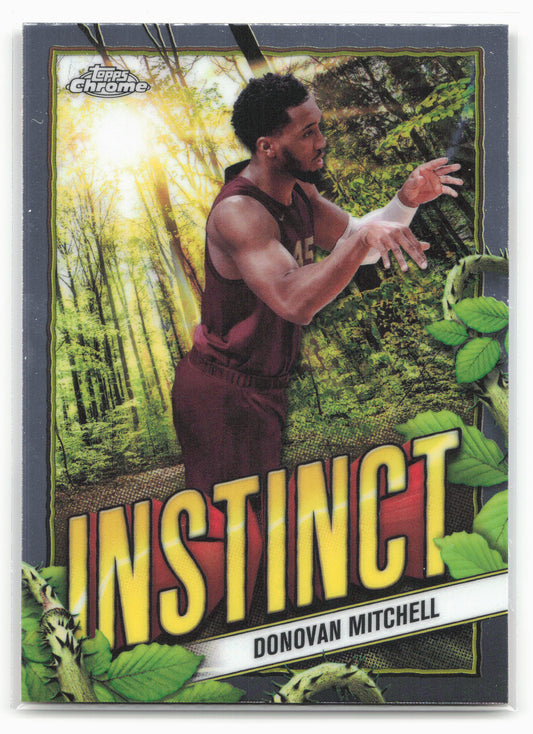 2024-25 Topps Chrome #INS-1 Donovan Mitchell Instinct