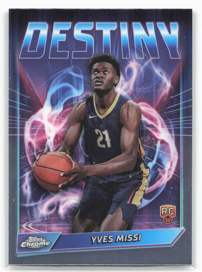 2024-25 Topps Chrome #D-14 Yves Missi Destiny
