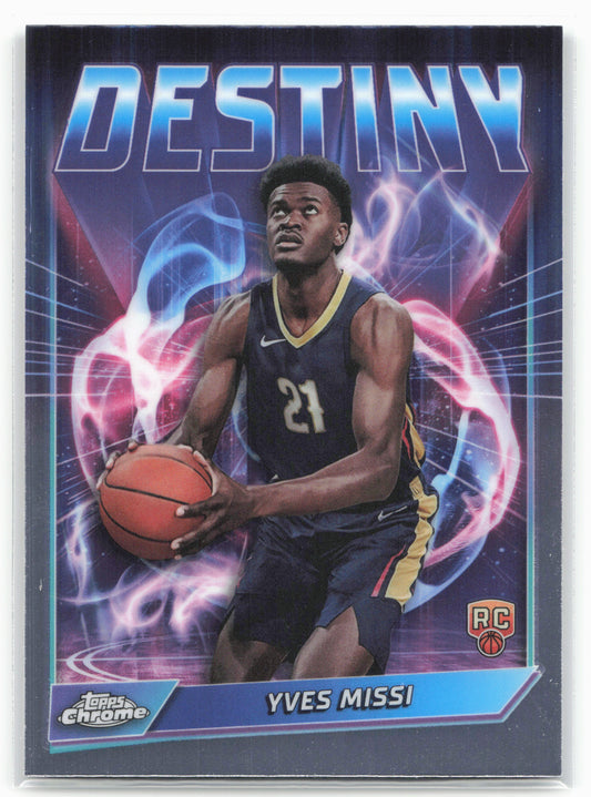 2024-25 Topps Chrome #D-14 Yves Missi Destiny