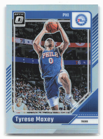 2024-25 Donruss Optic #135 Tyrese Maxey Holo