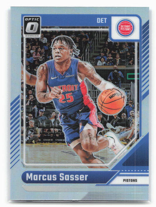 2024-25 Donruss Optic #202 Marcus Sasser Holo