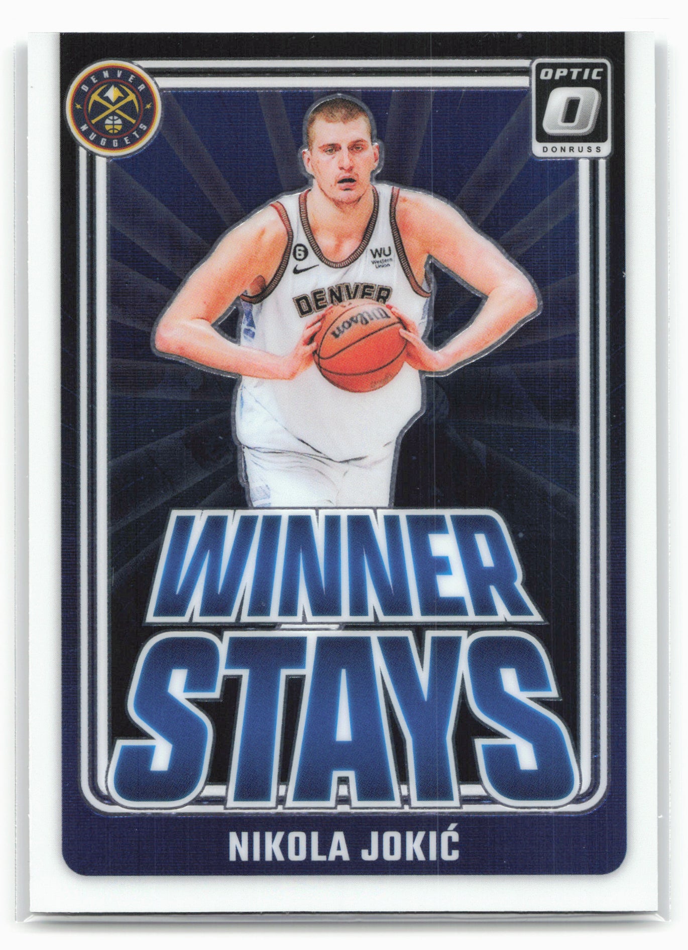 2024-25 Donruss Optic #6 Nikola Jokic Winner Stays