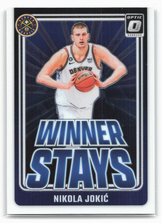 2024-25 Donruss Optic #6 Nikola Jokic Winner Stays