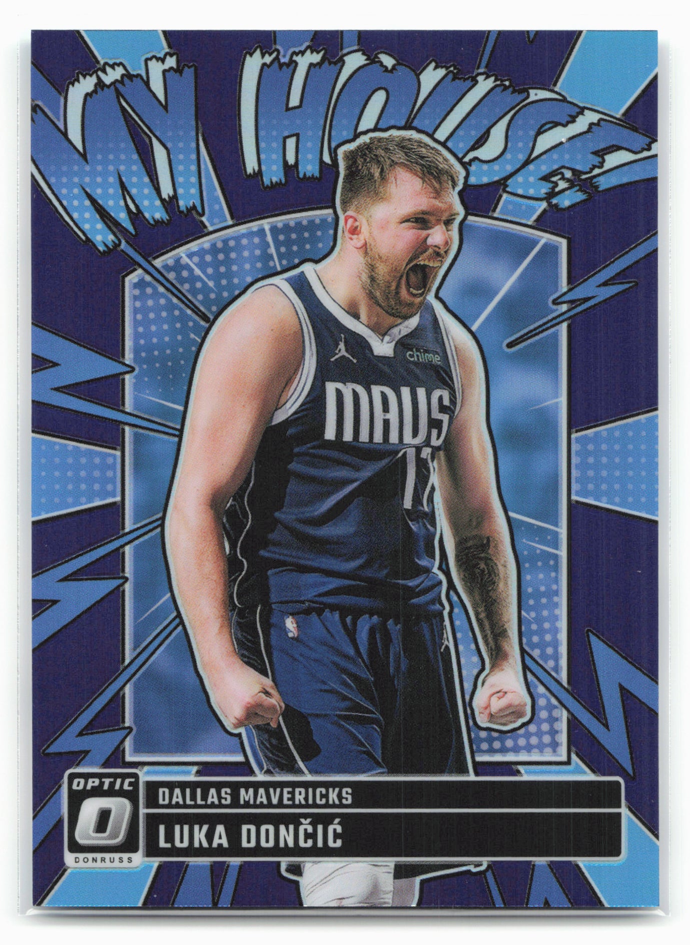 2024-25 Donruss Optic #14 Luka Doncic My House Purple