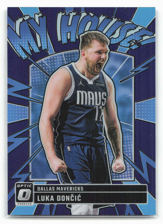 2024-25 Donruss Optic #14 Luka Doncic My House Purple