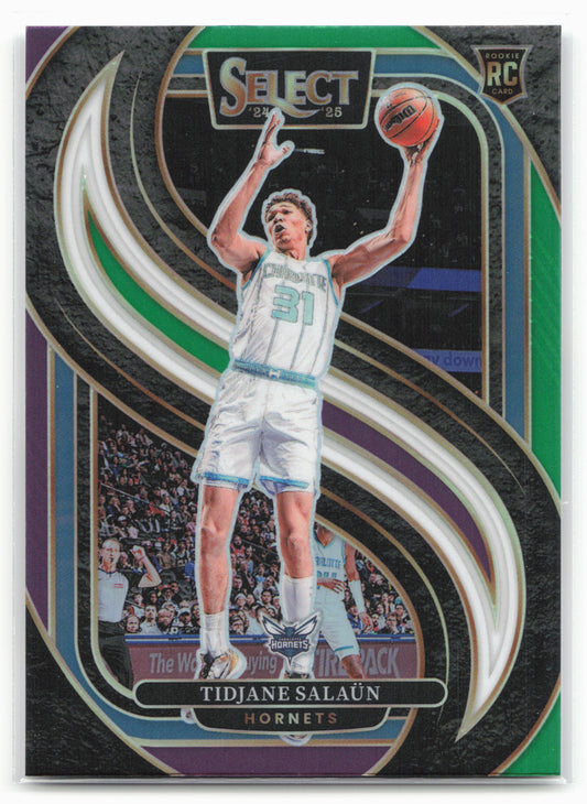 2024-25 Panini Select #169 Tidjane Salaun Tri-Color Prizm