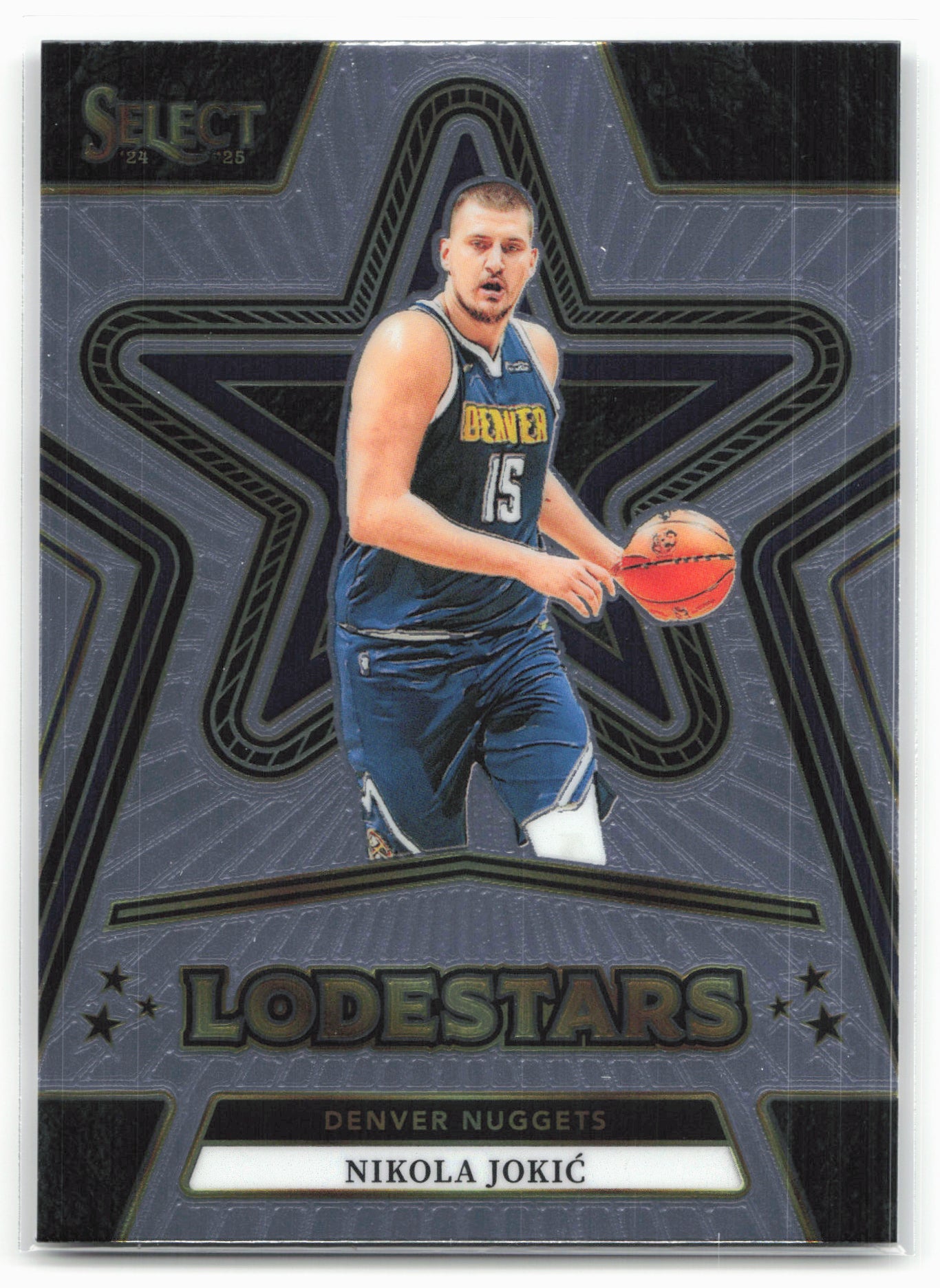 2024-25 Panini Select #7 Nikola Jokic Lodestars