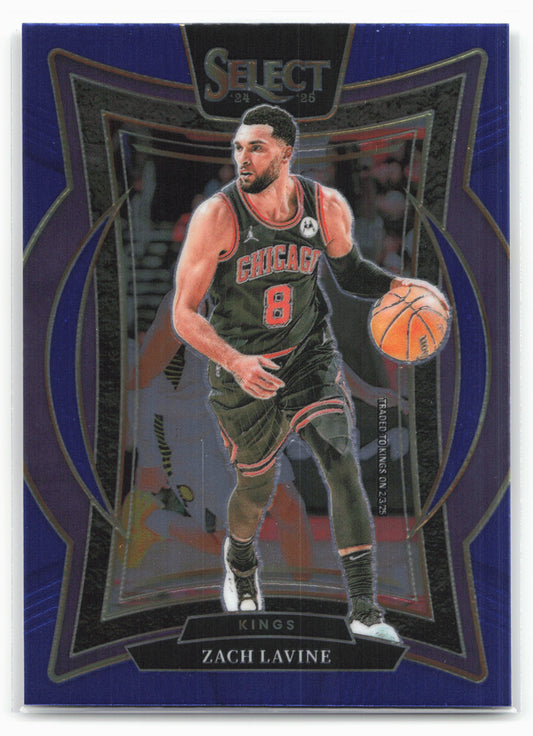 2024-25 Panini Select #10 Zach LaVine Blue (Retail)