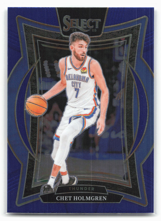 2024-25 Panini Select #1 Chet Holmgren Blue (Retail)