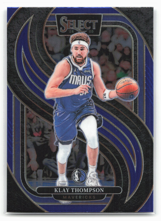 2024-25 Panini Select #108 Klay Thompson Blue (Retail)