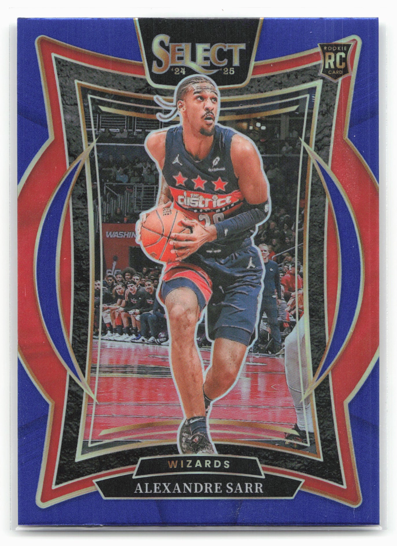 2024-25 Panini Select #73 Alexandre Sarr Blue Prizm