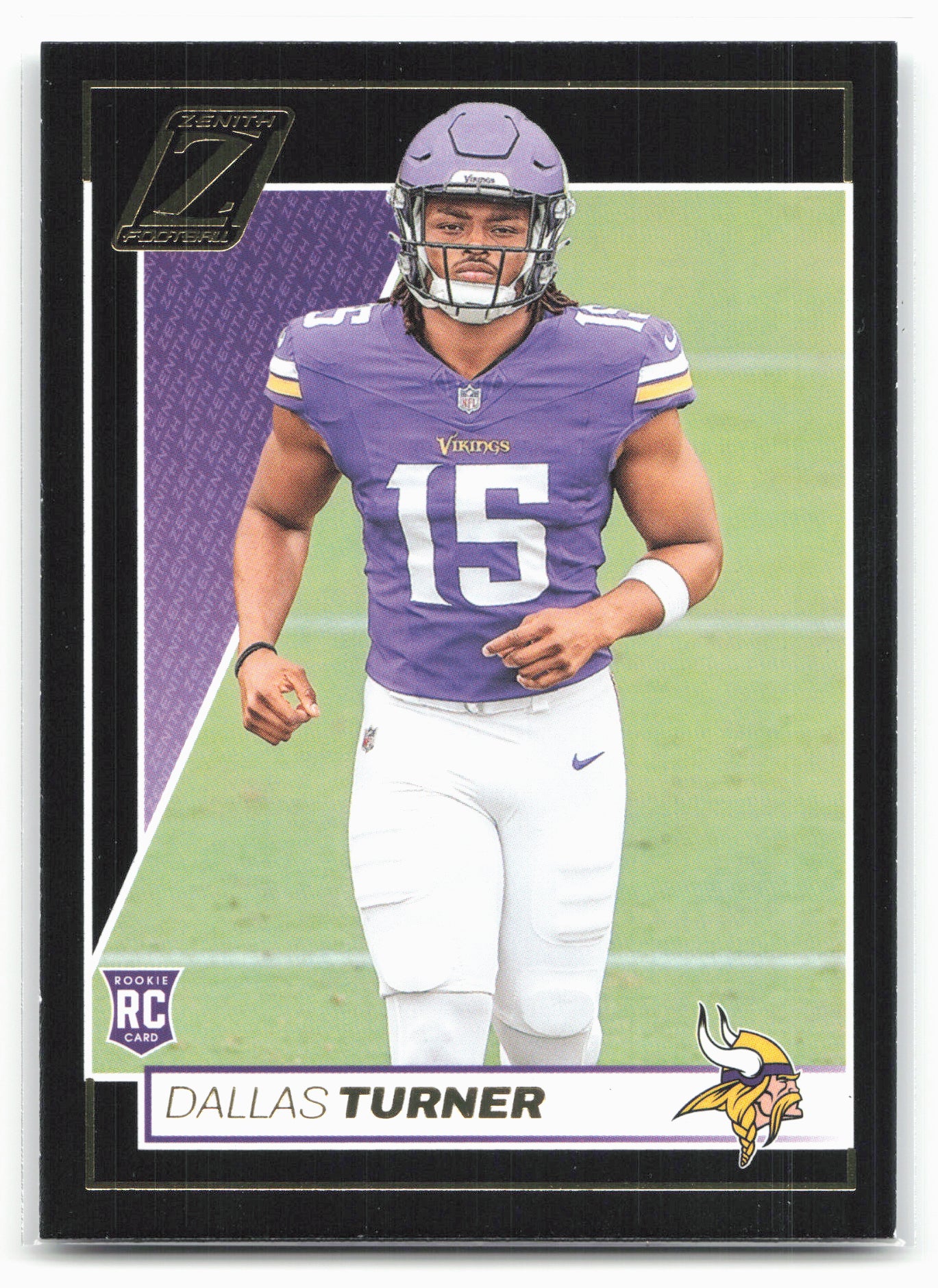 2024 Panini Zenith #124 Dallas Turner Retail