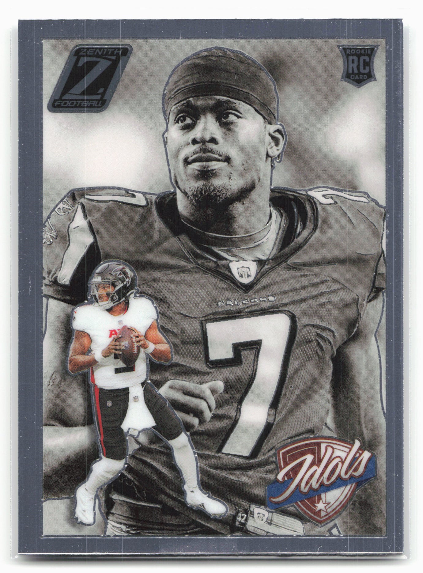 2024 Panini Zenith #10 Michael Penix Jr. / Michael Vick Idols