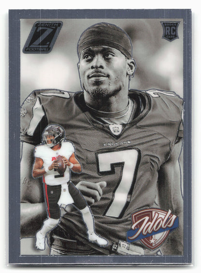 2024 Panini Zenith #10 Michael Penix Jr. / Michael Vick Idols
