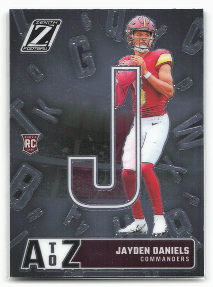 2024 Panini Zenith #10 Jayden Daniels A to Z