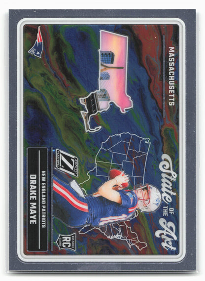 2024 Panini Zenith #18 Drake Maye State of the Art