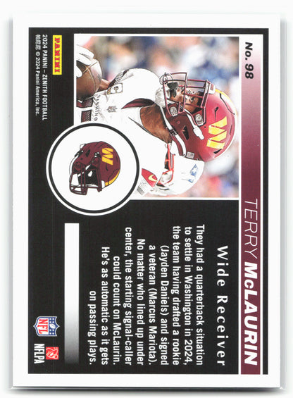 2024 Panini Zenith #98 Terry McLaurin Retail