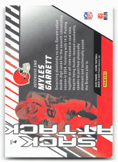 2025 Score #4 Myles Garrett Sack Attack