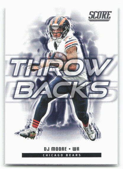 2025 Score #20 DJ Moore Throwbacks