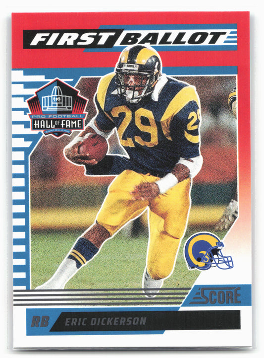 2025 Score #4 Eric Dickerson First Ballot