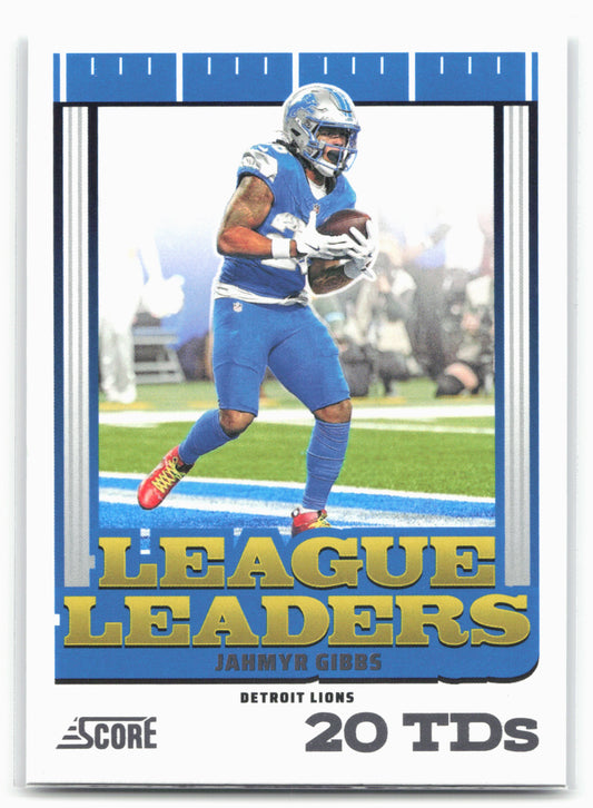 2025 Score #5 Jahmyr Gibbs League Leaders