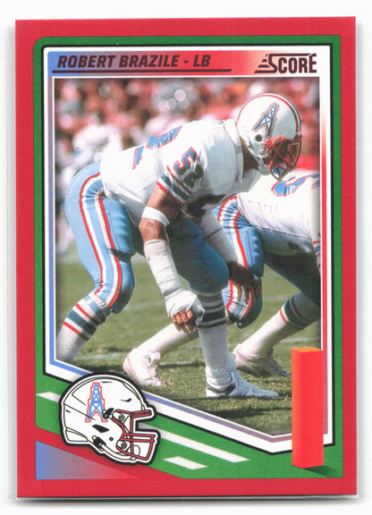 2025 Score #261 Robert Brazile Red