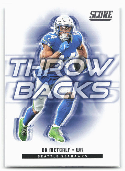 2025 Score #15 DK Metcalf Throwbacks