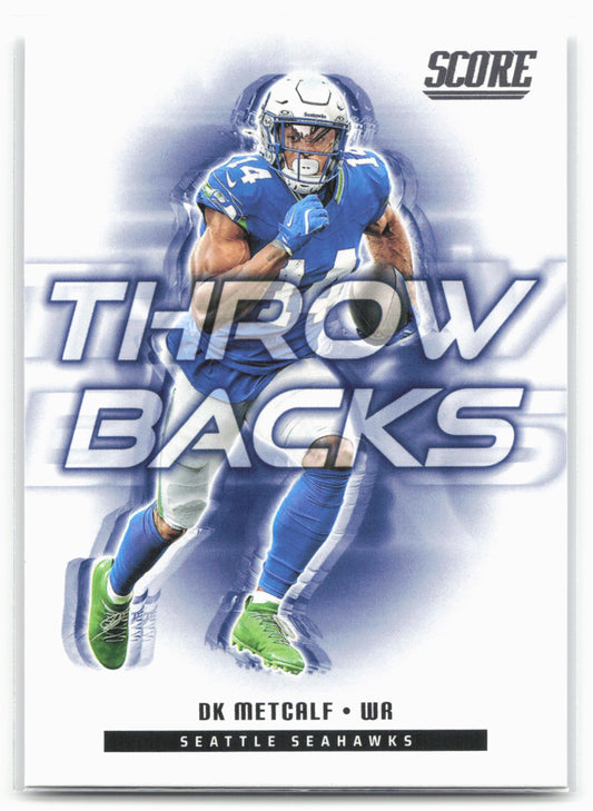 2025 Score #15 DK Metcalf Throwbacks