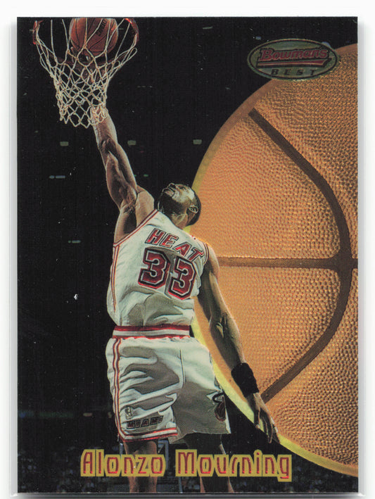 1997-98 Stadium Club #BBP8 Alonzo Mourning