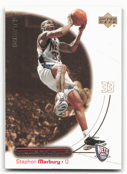 2000-01 Upper Deck Ovation #33 Stephon Marbury