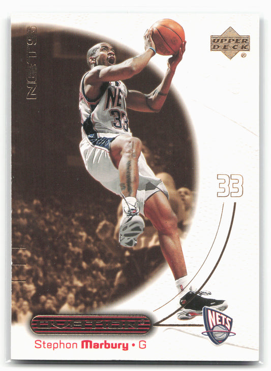 2000-01 Upper Deck Ovation #33 Stephon Marbury